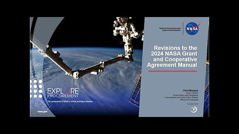 2024 NASA Grant and Cooperative Agreement Manual (GCAM) Revisions