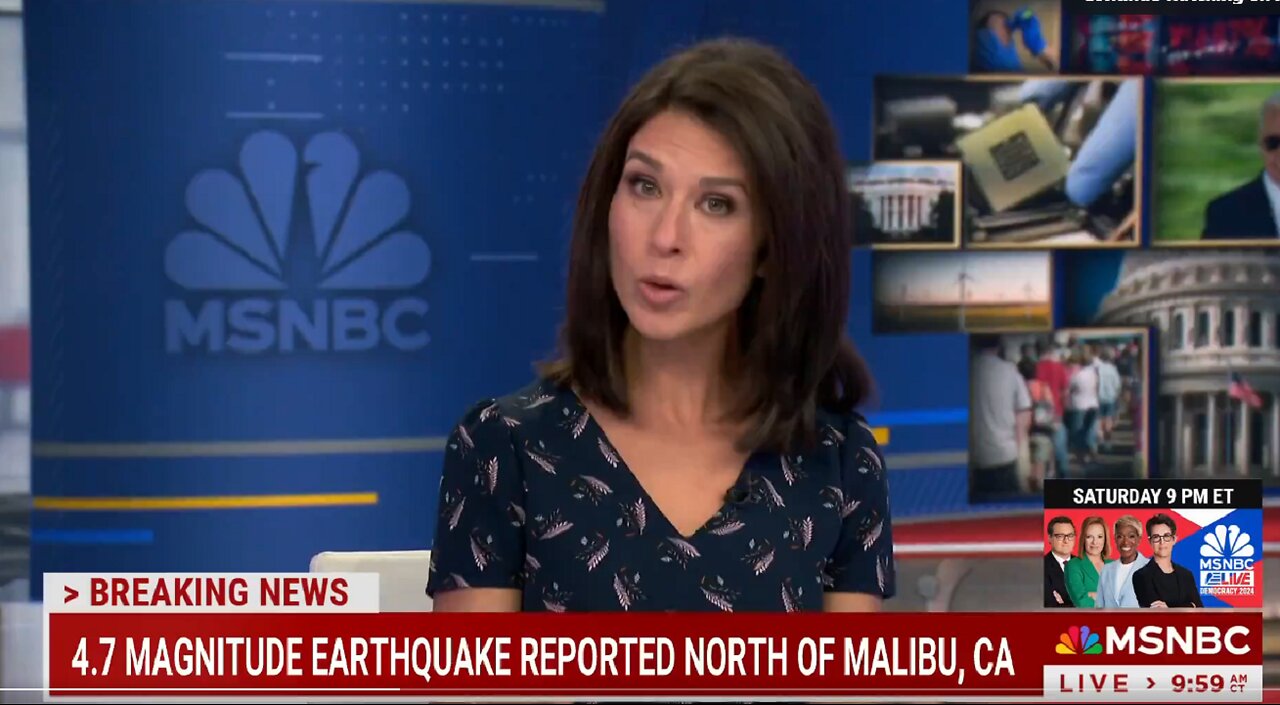 BREAKING: 4.7 magnitude earthquake reported north of Malibu, CA