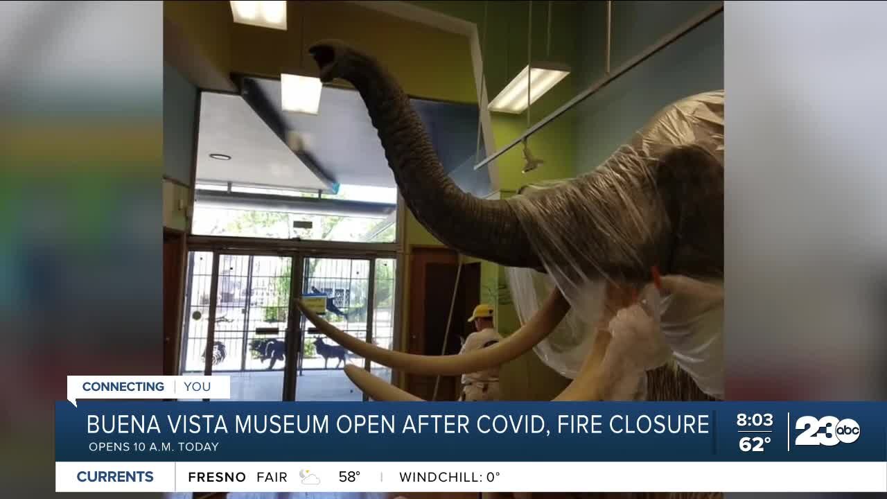 Buena vista Museum back open after fire, pandemic closure