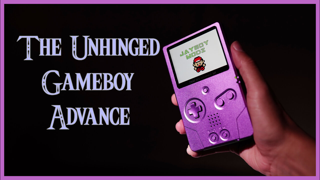 Building the Unhinged Gameboy Advance SP | Build Tutorial