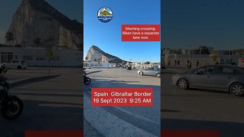 Spain Gibraltar Border Crossing 19 Sept 2023