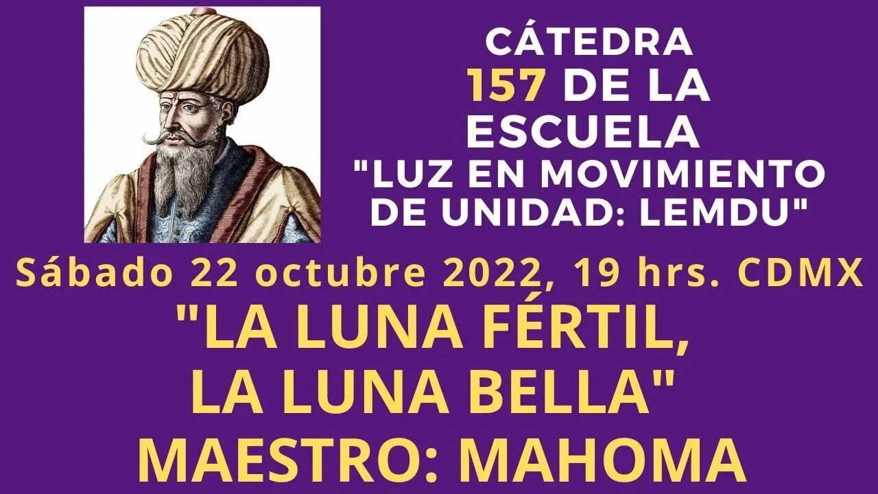 CATEDRA 157 DE LA ESCUELA LUZ EN MOVIMIENTO DE UNIDAD: LEMDU