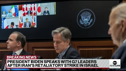 G7 leaders condemn Iran,s unprecedented attack on Israel