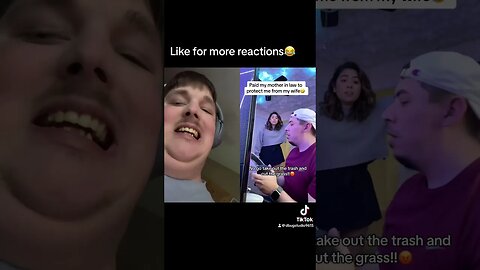 😂Disabled guy reacts to paid my mother-in-law to protect me from my wife!! #fypシ #shorts #skits ￼￼