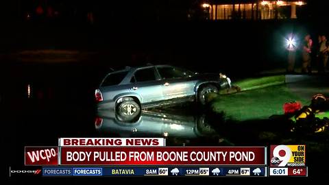 Northern Kentucky man found dead after crashing into pond