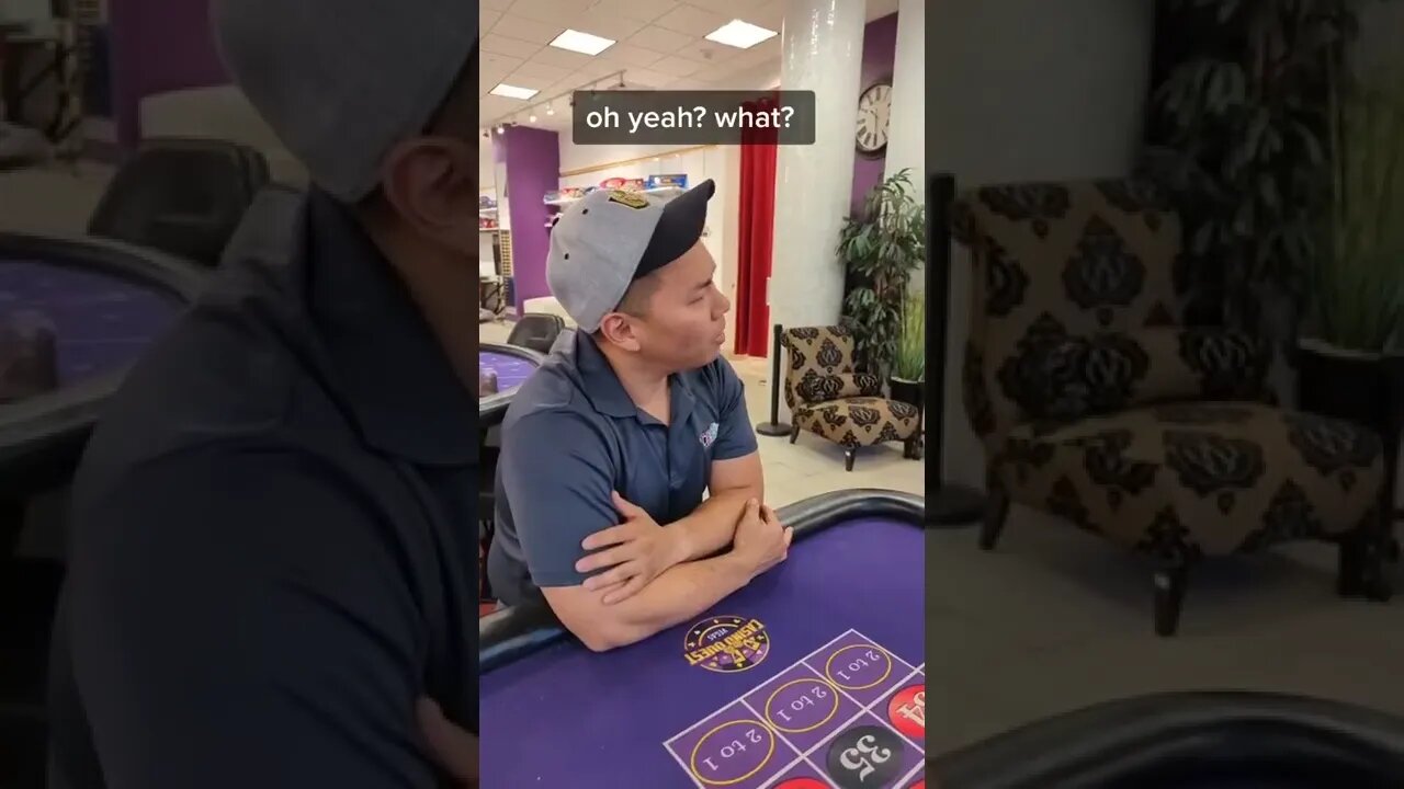 who gonna tell him... #casino #casinomeme