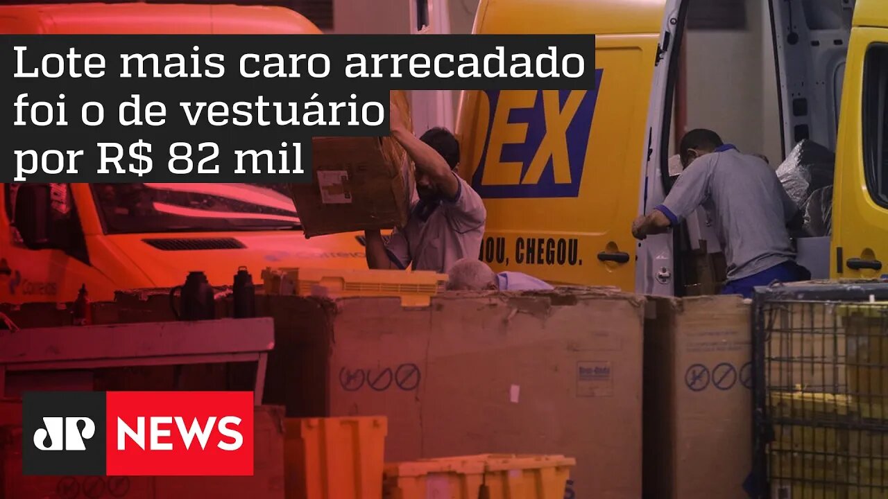 Leilão dos Correios aconteceu nesta segunda-feira (24) em São Paulo