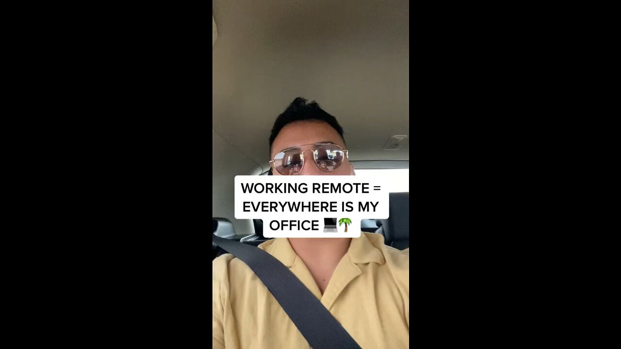 when you turn your uber into an office