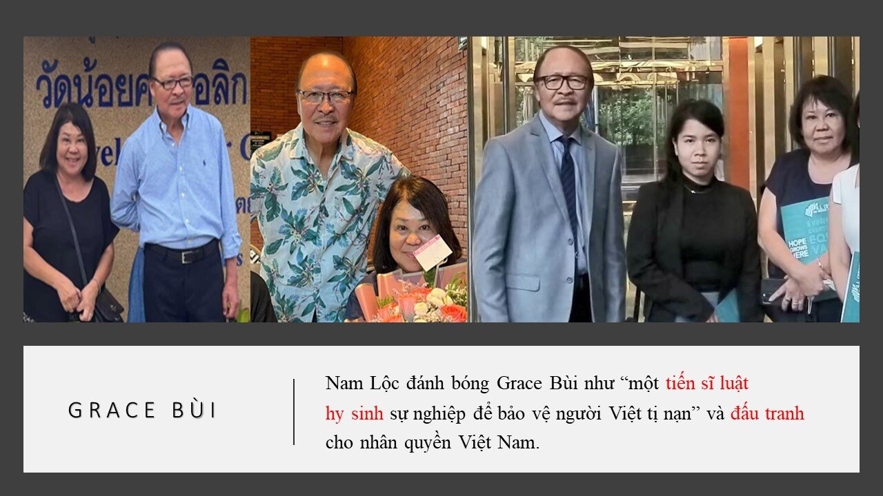 Đây, Trịnh Hội thứ 2: TS Luật Grace Bùi hy sinh cho người tị nạn