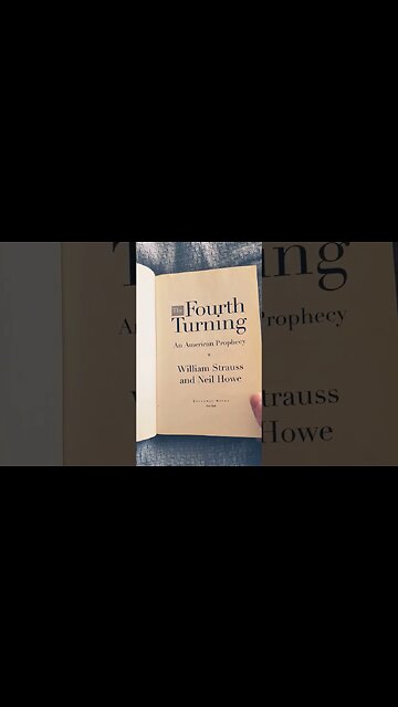 The Fourth Turning An American Prophecy by Strauss & Howe 1997 Audio/Video Book #shorts