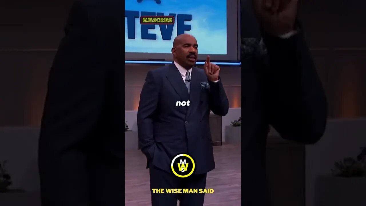 Steve Harvey Why not