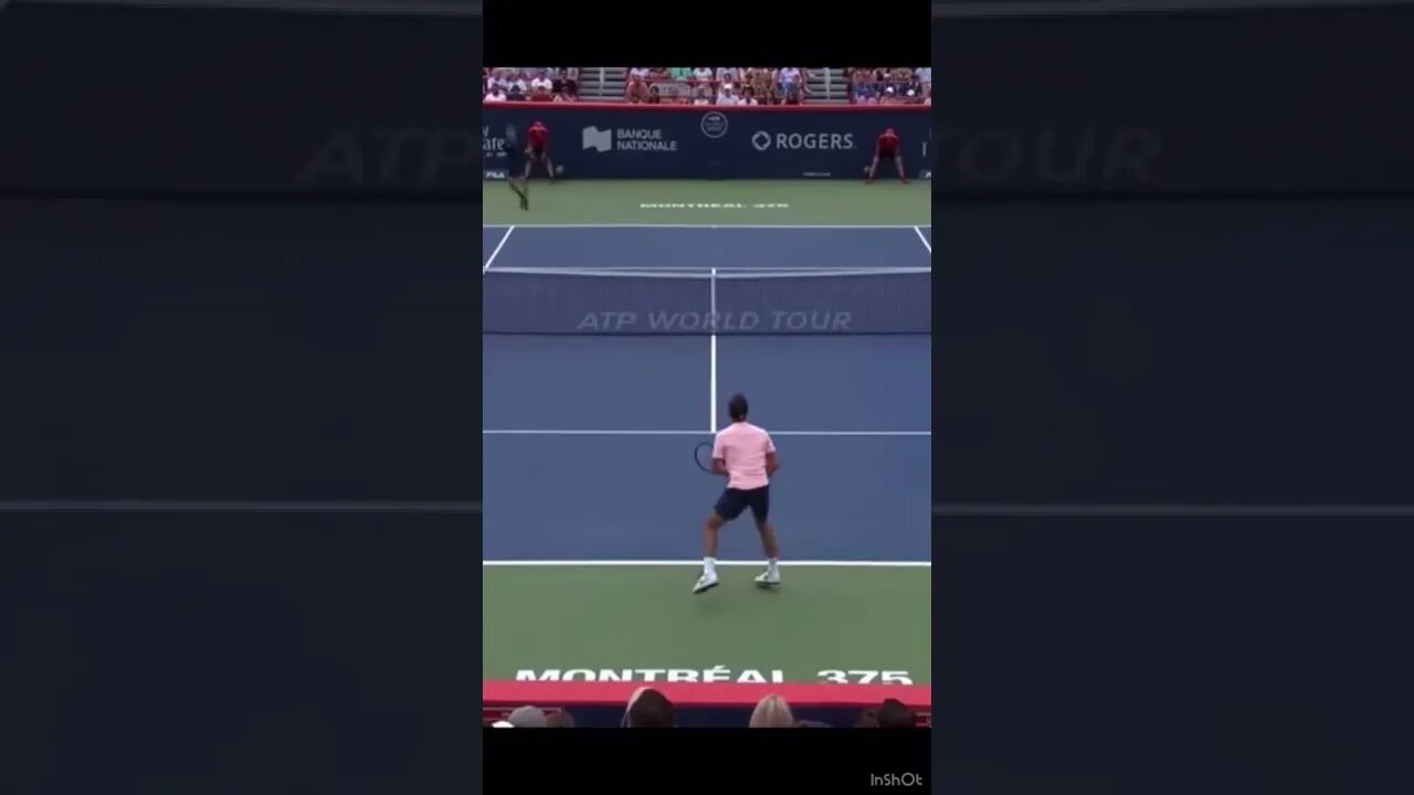 Roger Federer Tennis is SCARY #tennis #shorts