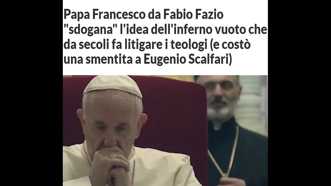 L'inferno e' vuoto come dice il Papa?!