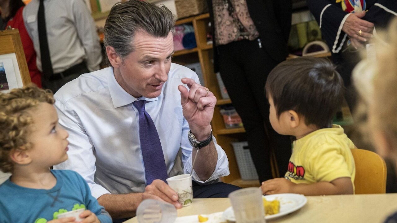 Gavin Newsom Wants White School Kids to Learn How To Sharecrop
