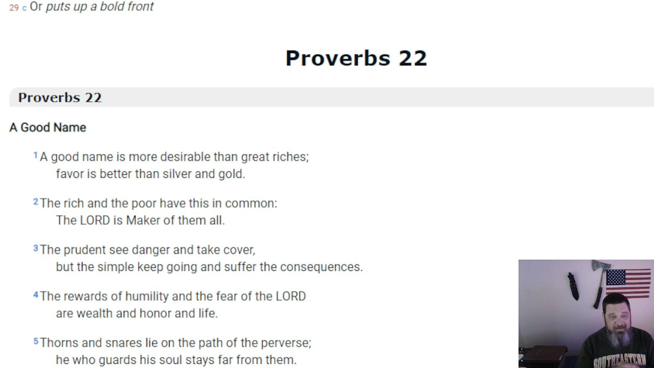 Lessons from the Book Proverbs 22 24