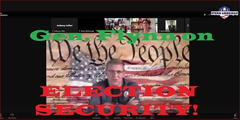 Live Stream Election Security call with Gen. Flynn Wednesday, October 30th