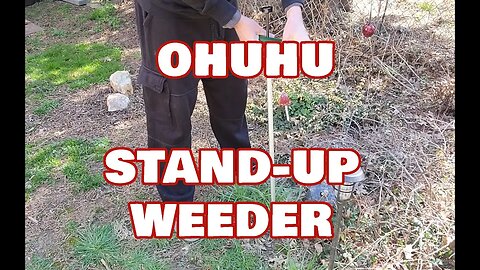 Lightweight and Easy To Use, Ohuhu Stand Up Weeder, Root Remover