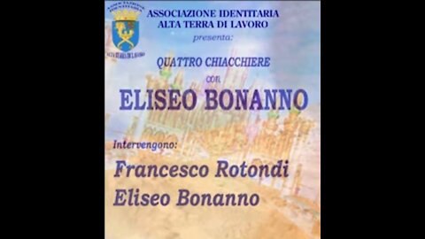 INTERVISTA A ELISEO BONANNO IN 'ALTA TERRA DI LAVORO'