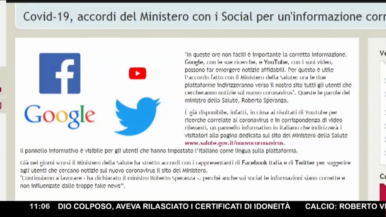 LE PROVE DELLA CENSURA