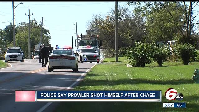 Man injured after chase leads police through two counties