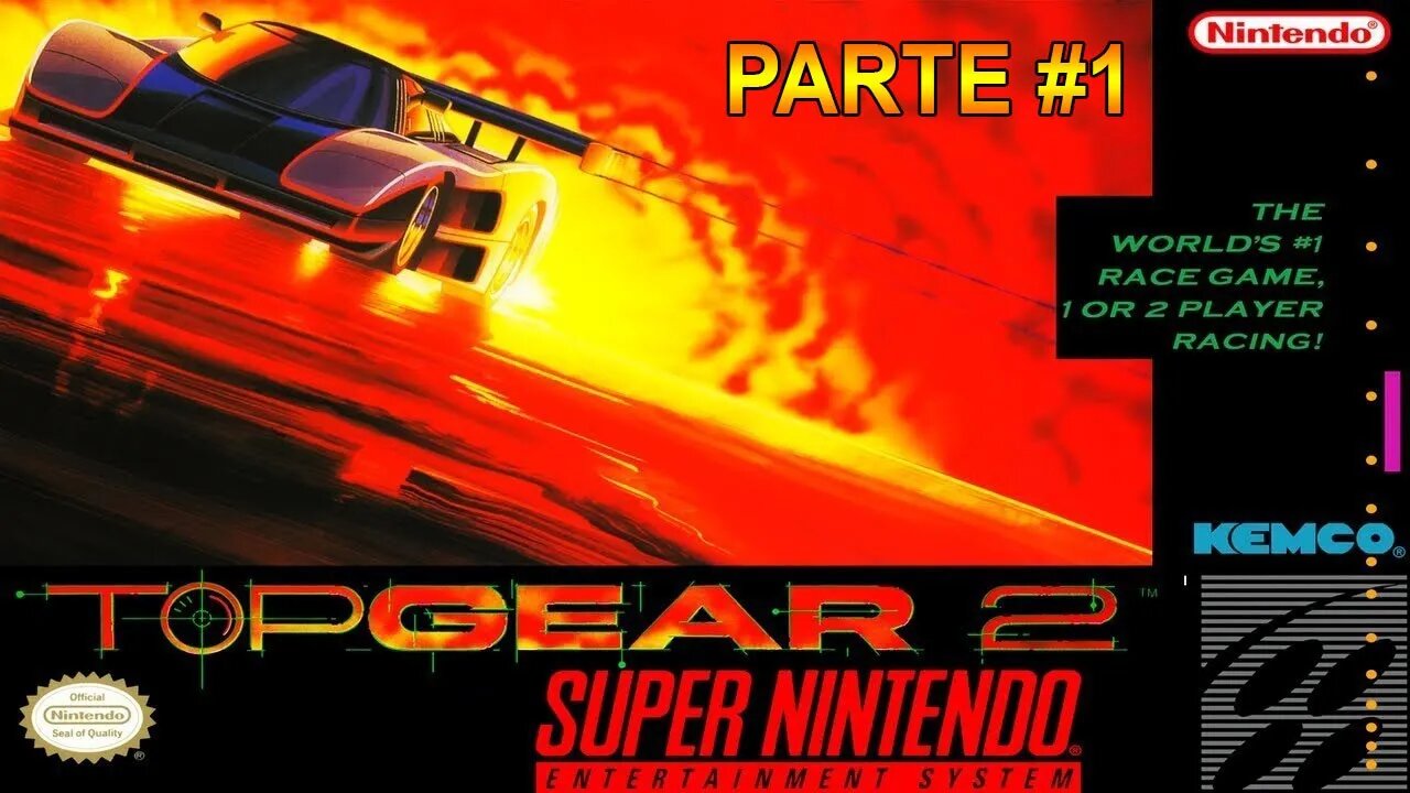 [SNES] - Top Gear 2 - [Parte 1 - Australasia] - Dificuldade Professional