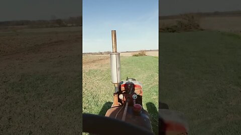 Seat time gets your mind back in the right spot: hauling balls for spring planting in the background