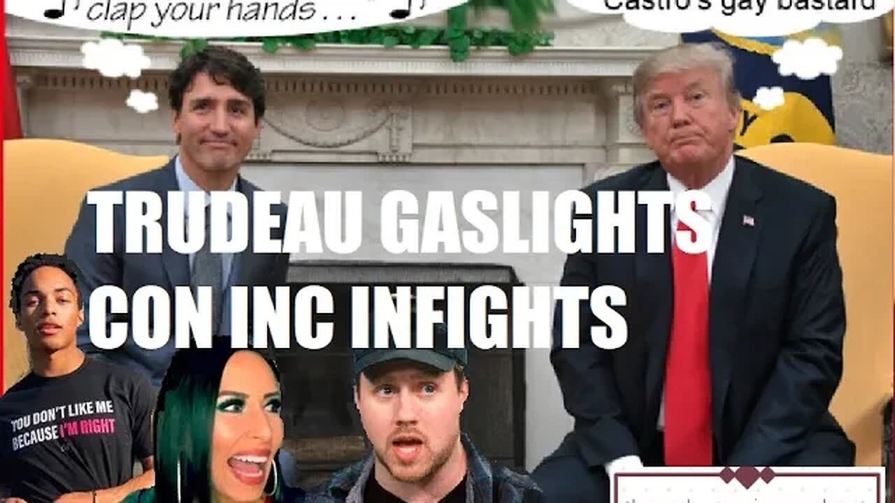 UNBECOMING CON INC TWITTER SPACE EXPOSES HYPOCRISY + TRUDEAU IS A LIAR