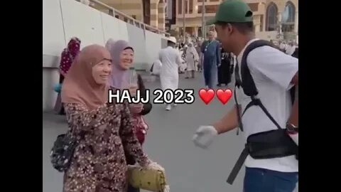 Heart warming moments from 💜 Hajj 2023 💜