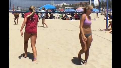 Women's Beach Volleyball Cassandra Stephanie Kaitlyn Baylee P 05