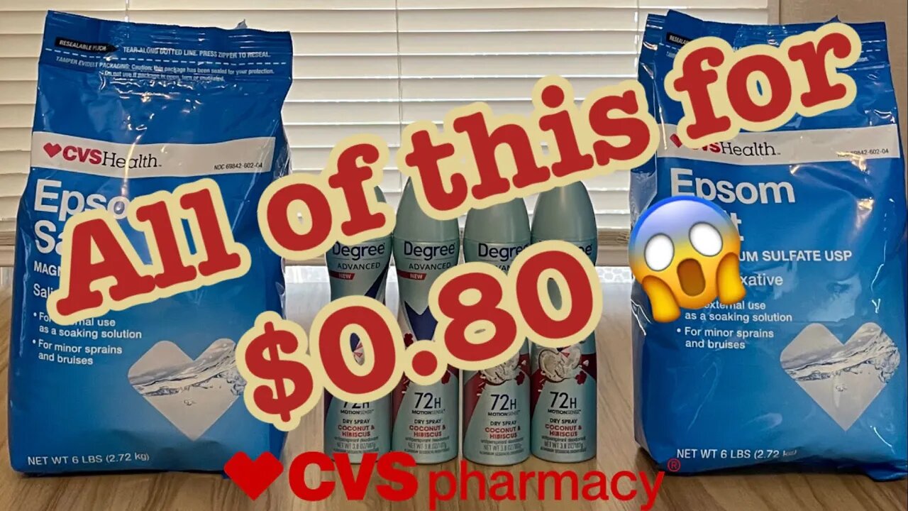 CVS clearance #couponingwithdee #cvs #degree #cvsclearance