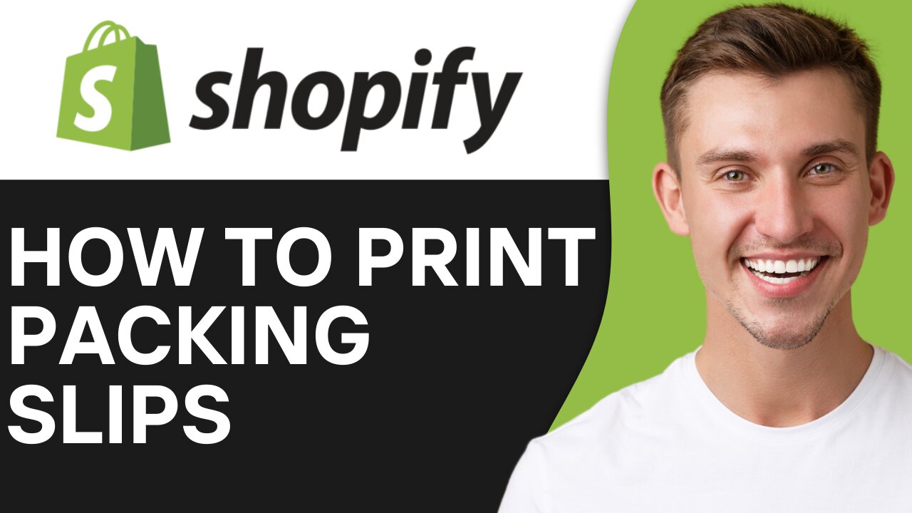 HOW TO PRINT PACKING SLIPS FOR SHOPIFY ORDER