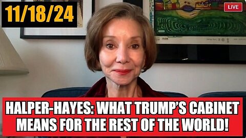 Dr. Jan Halper-Hayes: What Trump’s Cabinet Means for The Rest of The World!