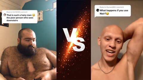 Hairy man vs non hairy man what (would you prefer?)