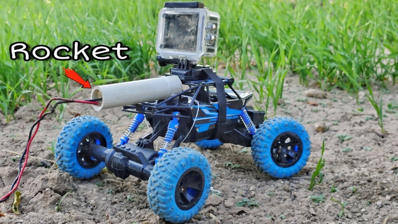 We Put Rocket on a Off Road RC Car Will it Go Super Fast