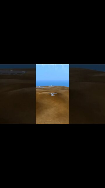 When the pilot tries to do a stunt 2 | Turboprop Flight Simulator #shorts