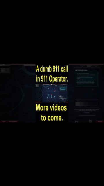 A dumb 911 call in 911 Operator