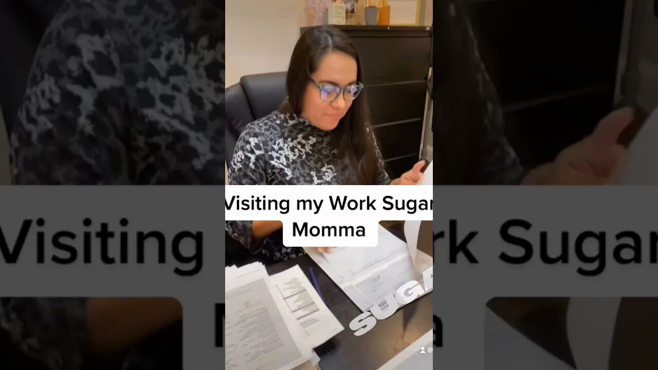 Visiting my work wife #sugarmomma #funny #funnycouple #relationships