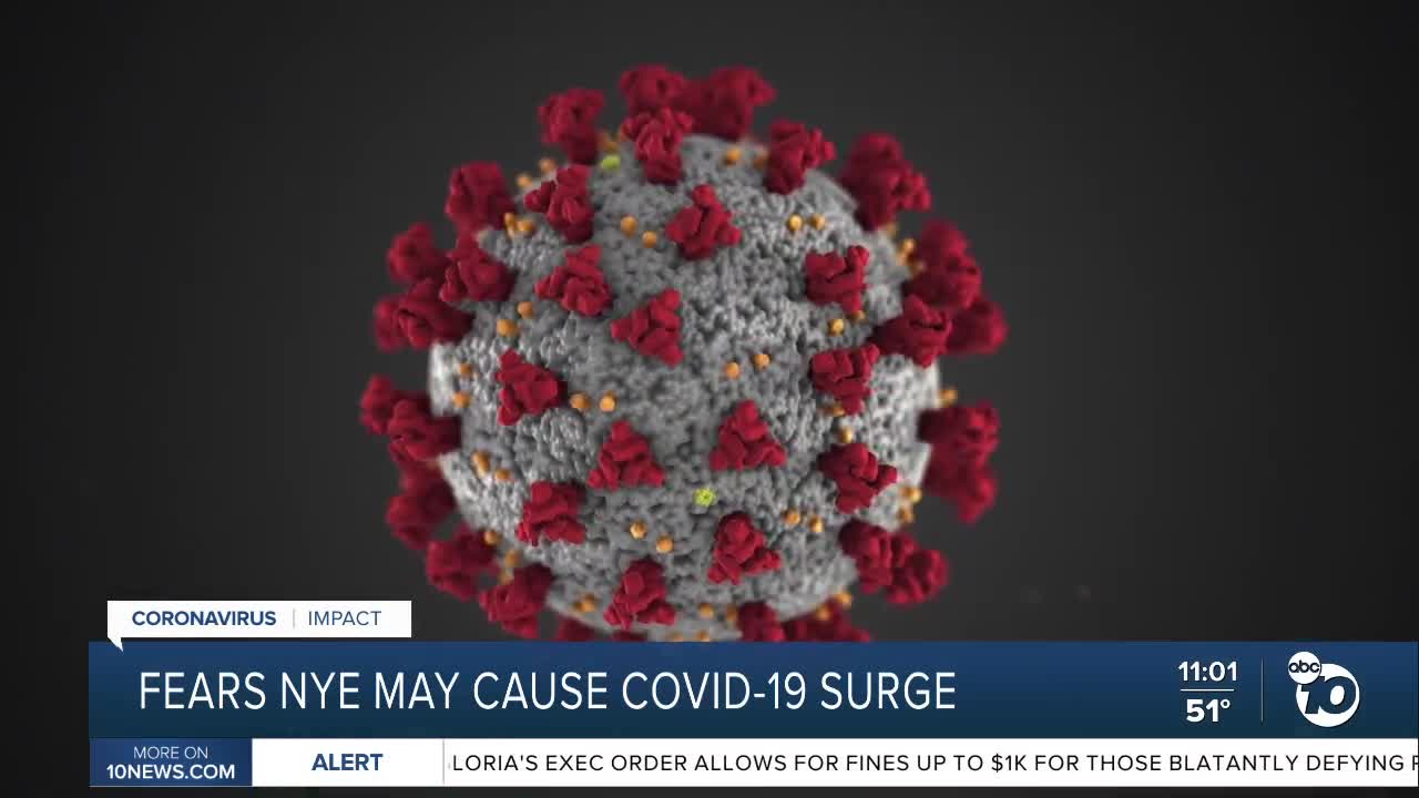 Fears New Year's Eve may cause COVID-19 surge