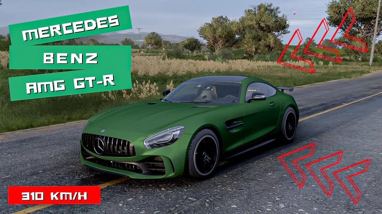 Mercedes-Benz AMG GT-R Launch Control + Top Speed // Forza Horizon 5 Gameplay "4K"