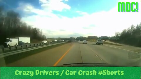 Crazy Drivers... Car Crashed #Shorts #11