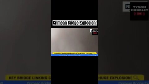 Crimean Bridge EXPLOSION 💥 #shorts