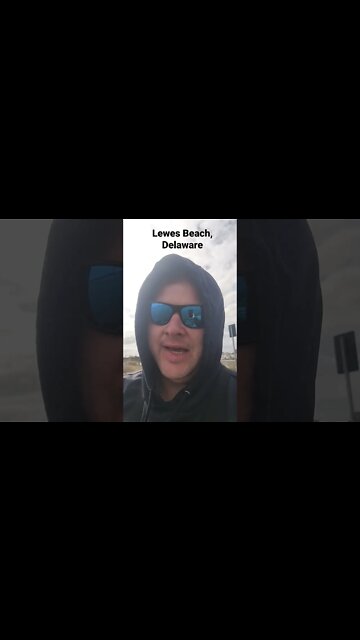 suprise catch at Lewes Beach #lewesbeach #fallfishing