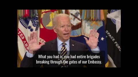 36 days ago Joe Biden said that the Taliban would never take over Afghanistan