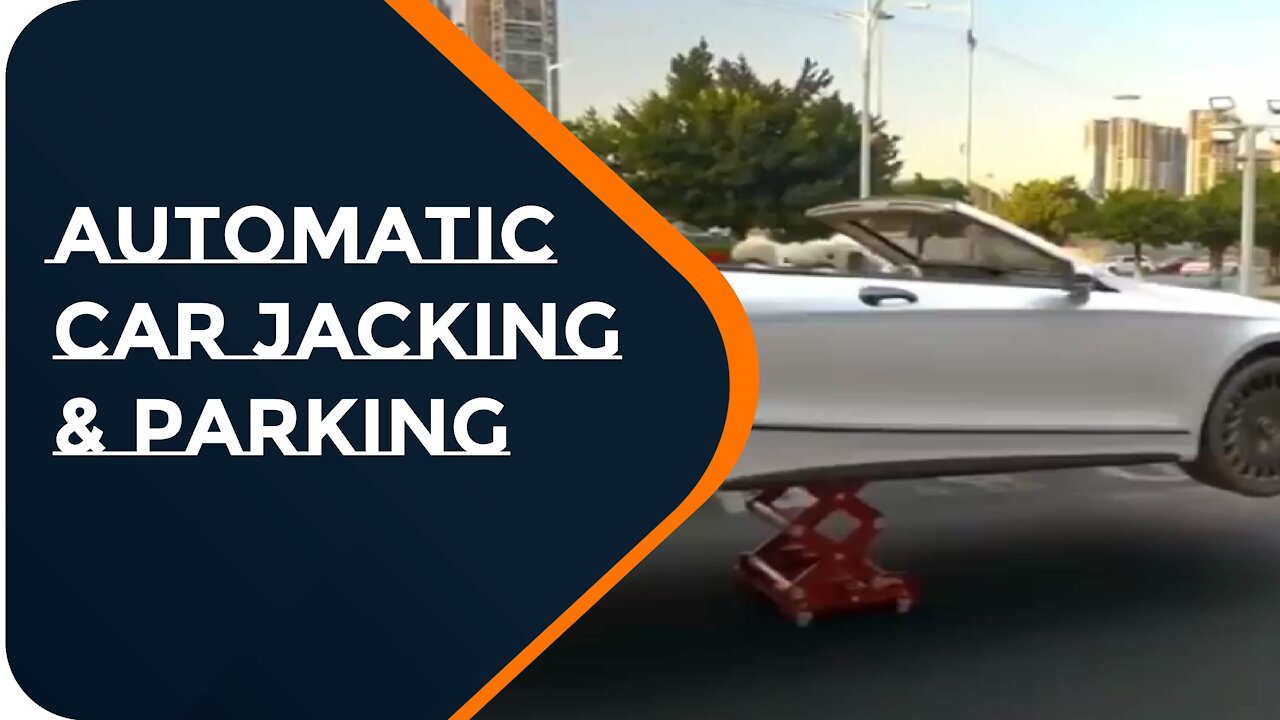 Amazing & Automatic Car Lifting/ & Parking Car Jacking Robot