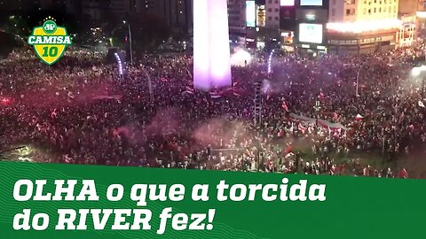 Que F...! OLHA o que a torcida do River fez após TETRA na Liberta!