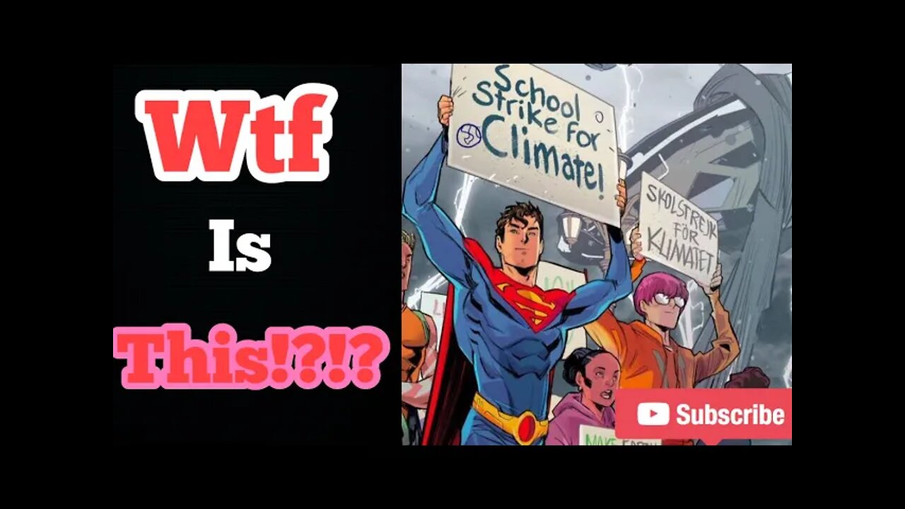 Superman (Jon Kent) battles CLIMATE CHANGE! Goes full WOKE! #jonkent #superman #dceu