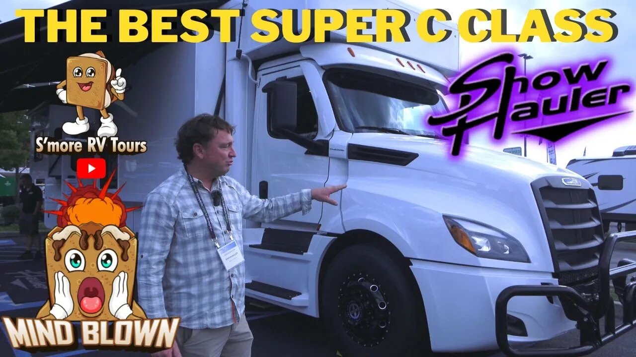 WOW WHAT A KNOCKOUT! Tour this Dazzling Super Class C 2023 ShowHauler at The 2022 Hershey RV Show