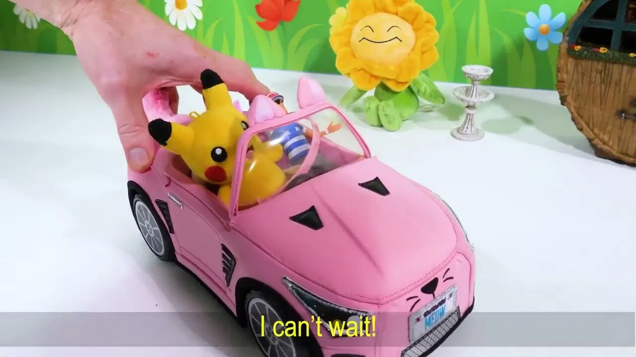 Pokemon get a New House Toy Learning Video! Reading Video for Kids =)