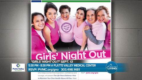 Check out Girl's Night Out hosted by Platte Valley SCL Health on September 13th!