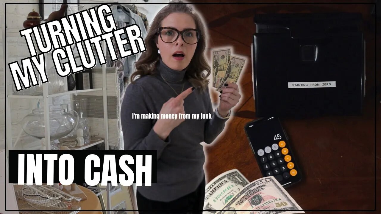 💲 Starting with $0 to Earn $1000's + Turning Clutter into CA💲H + Flipping Thrift Items - Ep. 2